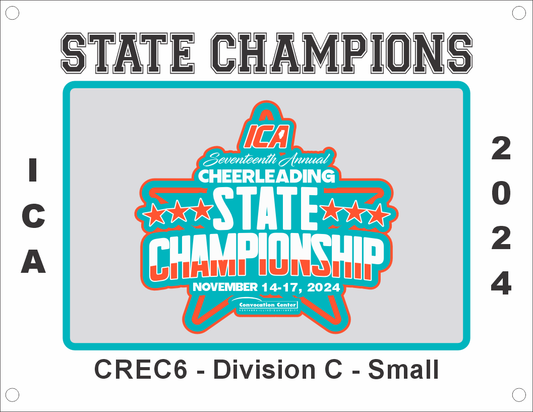 2024 ICA State Champion Banner